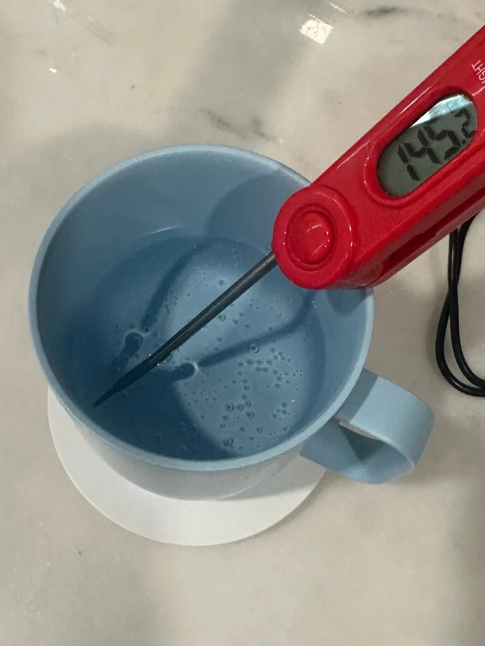 Ember 14oz MUG Temp. Control - Powder Blue - OPEN BOX - USED